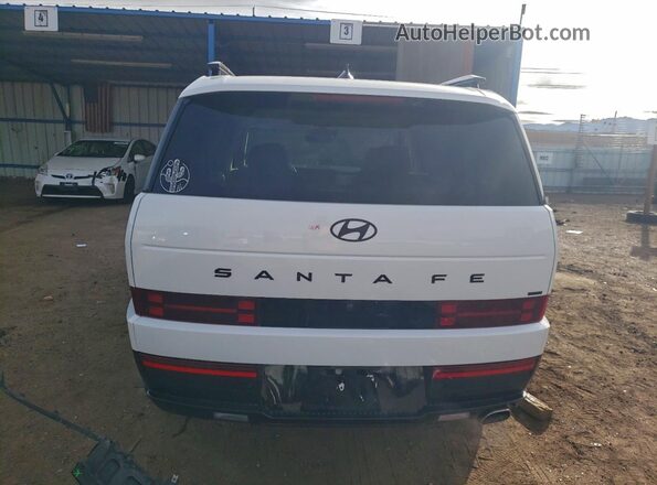 5NMP5DGL1RH063807 2024 HYUNDAI SANTA FE CALLIGRAPHY White Vista trasera