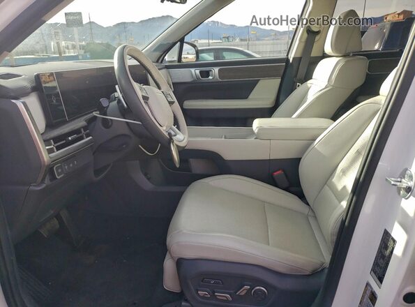 5NMP5DGL1RH063807 2024 HYUNDAI SANTA FE CALLIGRAPHY White Vista interior delantera