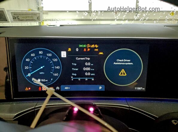 5NMP5DGL2RH062908 2024 HYUNDAI SANTA FE CALLIGRAPHY Black Instrument cluster view