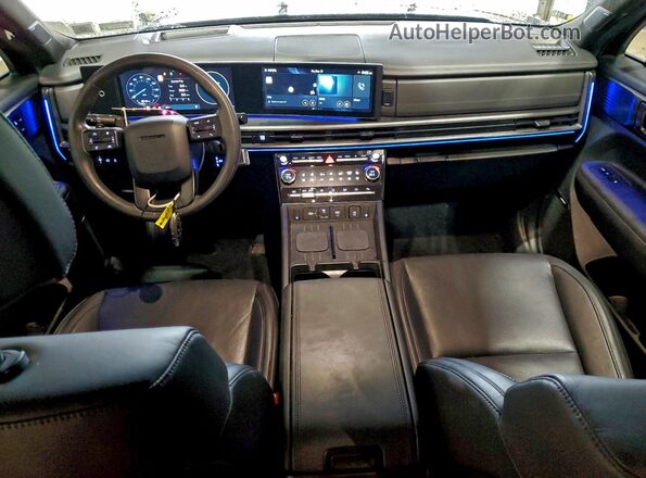 5NMP5DGL2RH062908 2024 HYUNDAI SANTA FE CALLIGRAPHY Black Dashboard view