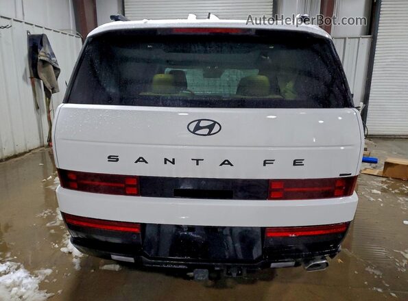 5NMP5DGL3SH070330 2025 HYUNDAI SANTA FE CALLIGRAPHY White Widok z tyłu