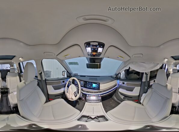 5NMP5DGL3SH070330 2025 HYUNDAI SANTA FE CALLIGRAPHY White Widok wnętrza 360 stopni