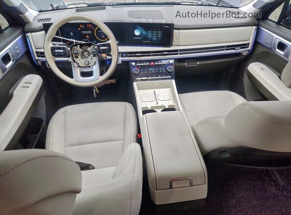 5NMP5DGL3SH112124 2025 HYUNDAI SANTA FE CALLIGRAPHY Black წინა პანელის ხედი
