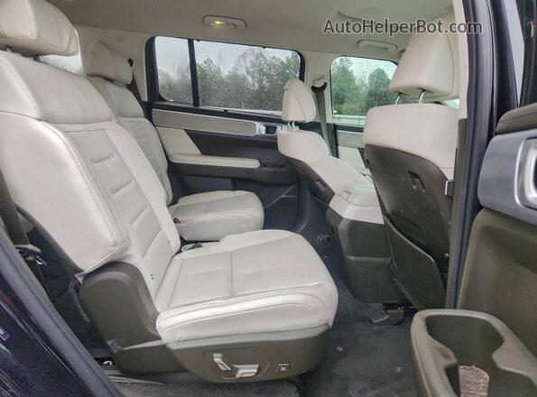 5NMP5DGL3SH112124 2025 HYUNDAI SANTA FE CALLIGRAPHY Black უკანა სალონის ხედი