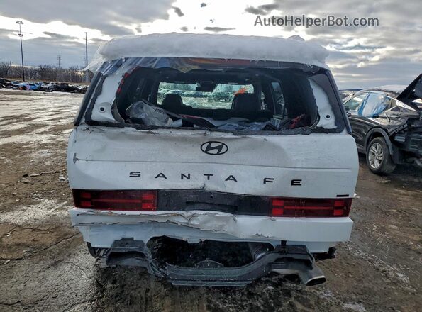 5NMP5DGL5SH130060 2025 HYUNDAI SANTA FE CALLIGRAPHY White Вид ззаду