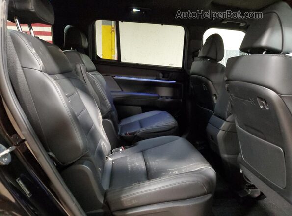 5NMP5DGL5SH140698 2025 HYUNDAI SANTA FE CALLIGRAPHY Black Вид задньої частини салону