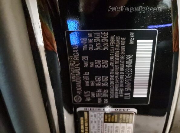 5NMP5DGL5SH140698 2025 HYUNDAI SANTA FE CALLIGRAPHY Black Панорамний вид салону 360°