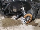 2025 Hyundai Santa Fe Calligraphy Black vin: 5NMP5DGL5SH140698 Damage: Left Front Wheel, Broken, Replacement Required