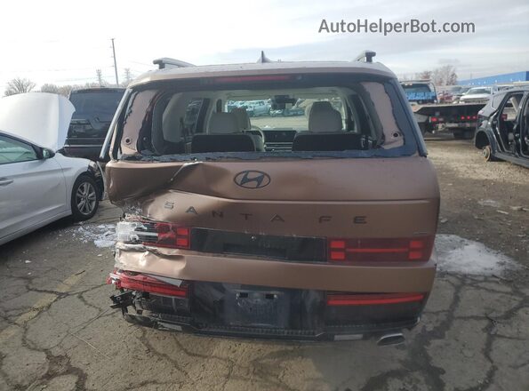 5NMP5DGL6RH030401 2024 HYUNDAI SANTA FE CALLIGRAPHY Brown Rear view