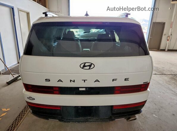 5NMP5DGL9SH080389 2024 HYUNDAI SANTA FE CALLIGRAPHY White Vista trasera