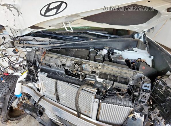 5NMP5DGL9SH080389 2024 HYUNDAI SANTA FE CALLIGRAPHY White Vista del compartimento del motor