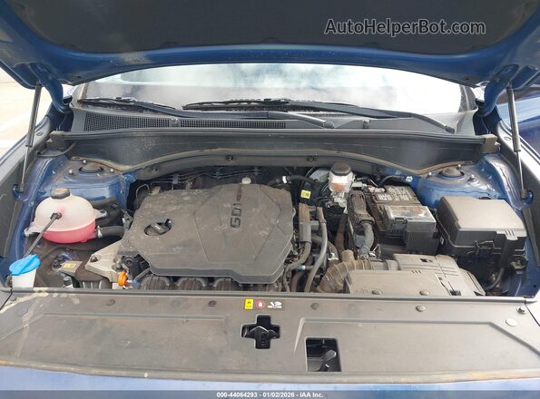 5NMS1DAJ2PH584609 2023 HYUNDAI SANTA FE Blue Вид ззаду