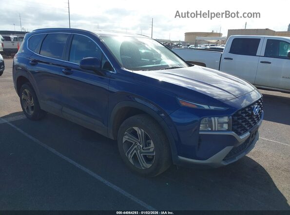 5NMS1DAJ2PH584609 2023 HYUNDAI SANTA FE Blue Передня права чверть