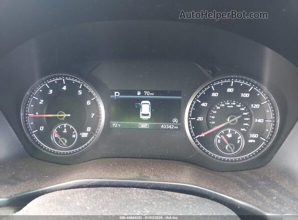 5NMS1DAJ2PH584609 2023 HYUNDAI SANTA FE Blue Вид задніх сидінь