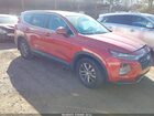 2019 Hyundai Santa Fe Se Оранжевый vin: 5NMS23AD9KH118833