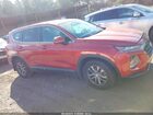 2019 Hyundai Santa Fe Se Оранжевый vin: 5NMS23AD9KH118833