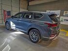 2020 Hyundai Santa Fe Se Серый vin: 5NMS23AD9LH180654