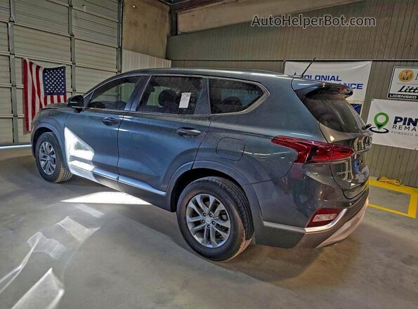 5NMS23AD9LH180654 2020 HYUNDAI SANTA Серый Задняя правая четверть