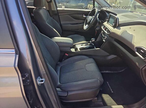 5NMS23AD9LH180654 2020 HYUNDAI SANTA Серый Вид спереди