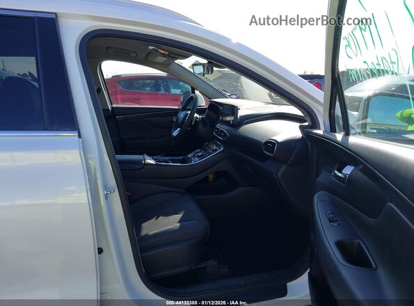 5NMS24AJ8MH325311 2021 HYUNDAI SANTA FE Белый Вид салона спереди