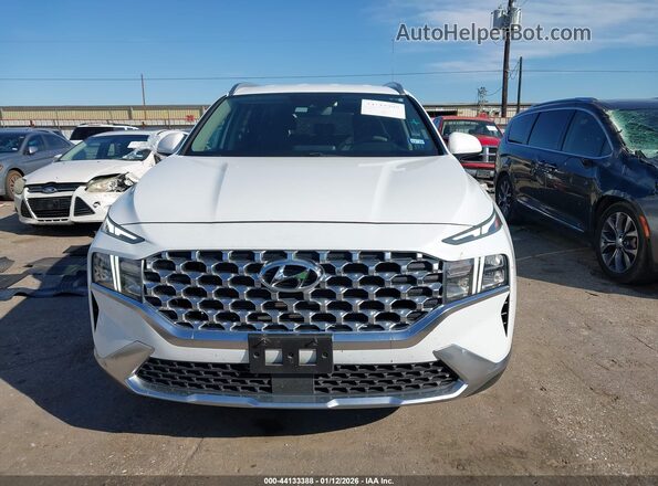 5NMS24AJ8MH325311 2021 HYUNDAI SANTA FE Белый Вид щитка приборов
