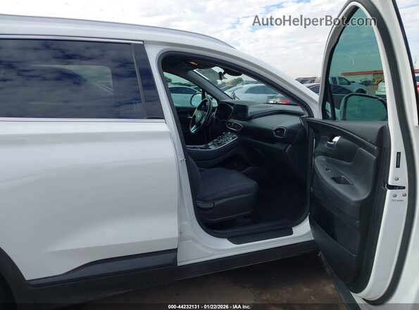 5NMS24AJXPH504261 2023 HYUNDAI SANTA FE Белый Вид салона спереди