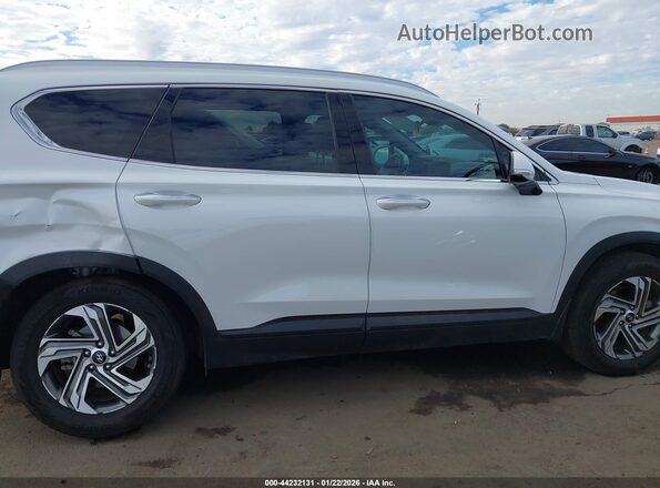 5NMS24AJXPH504261 2023 HYUNDAI SANTA FE Белый Вид задней части салона