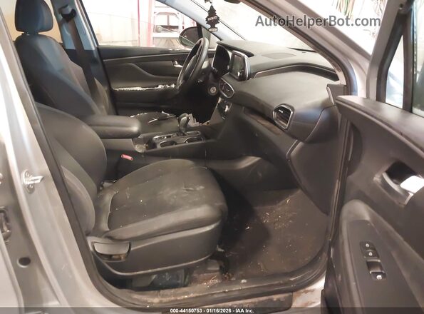5NMS2CAD0LH298950 2020 HYUNDAI SANTA FE Silver Front interior view