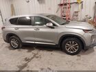 2020 Hyundai Santa Fe Se Silver vin: 5NMS2CAD0LH298950
