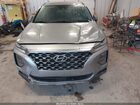 2020 Hyundai Santa Fe Se Silver vin: 5NMS2CAD0LH298950