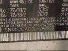 2020 Hyundai Santa Fe Se Silver vin: 5NMS2CAD0LH298950