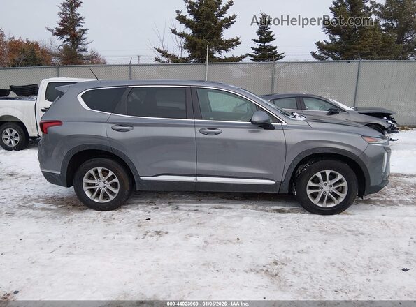 5NMS2CADXKH083896 2019 HYUNDAI SANTA FE Gray Vista interior trasera