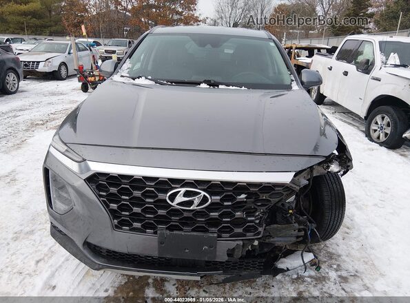5NMS2CADXKH083896 2019 HYUNDAI SANTA FE Gray Vista del cuadro de instrumentos