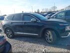 2022 Hyundai Santa Fe Sel Black vin: 5NMS2DAJ8NH467692
