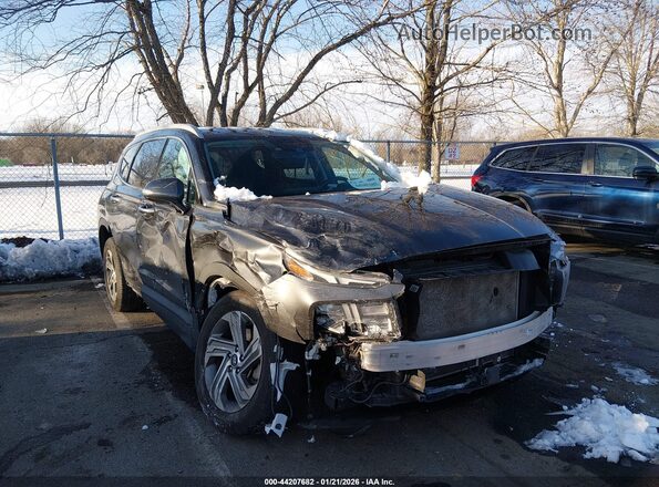 5NMS2DAJXPH527104 2023 HYUNDAI SANTA FE Серый Передняя правая четверть