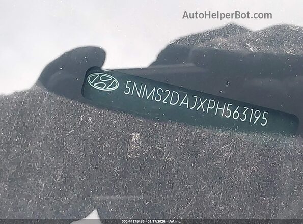 5NMS2DAJXPH563195 2023 HYUNDAI SANTA FE Gray 