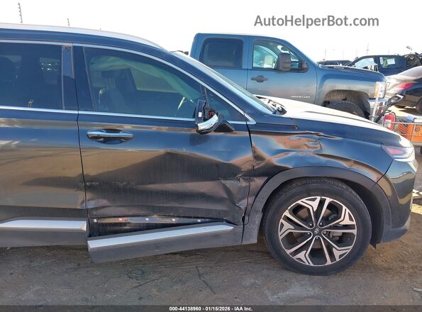 5NMS33AA3LH295205 2020 HYUNDAI SANTA FE Black Widok z przodu