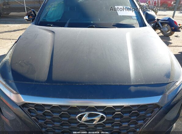 5NMS33AA3LH295205 2020 HYUNDAI SANTA FE Black Widok zestawu wskaźników