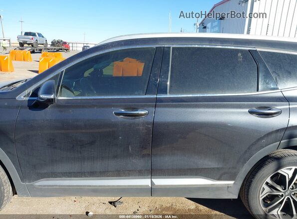 5NMS33AA3LH295205 2020 HYUNDAI SANTA FE Black Widok wnętrza 360 stopni