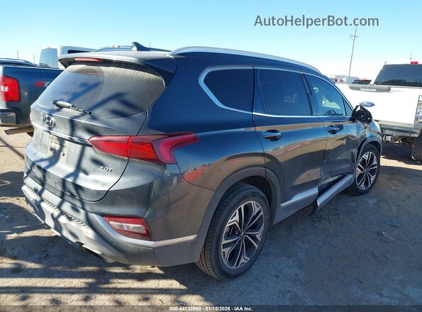 5NMS33AA3LH295205 2020 HYUNDAI SANTA FE Black Tył prawy