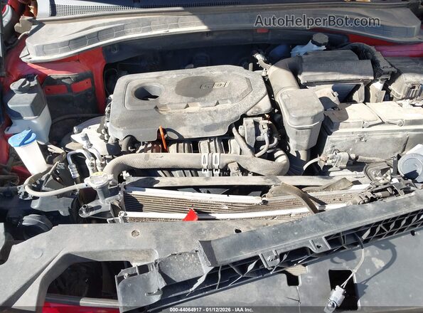 5NMS33AD7LH190936 2020 HYUNDAI SANTA FE Red უკანა ხედი