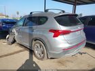 2022 Hyundai Santa Fe Sel Серебряный vin: 5NMS34AJ4NH431379