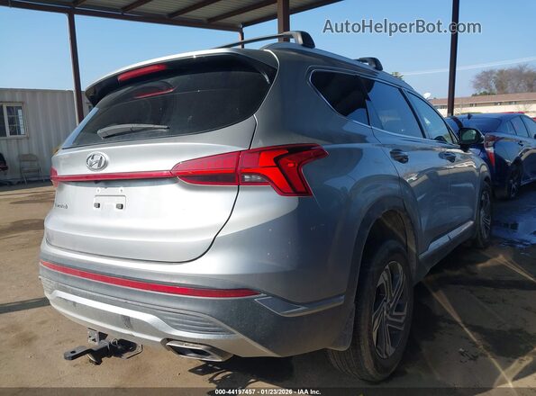 5NMS34AJ4NH431379 2022 HYUNDAI SANTA FE Серебряный Задняя правая четверть
