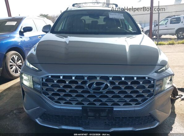 5NMS34AJ4NH431379 2022 HYUNDAI SANTA FE Серебряный Вид задней части салона