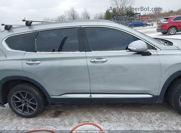 5NMS3CAA7LH205814 2020 HYUNDAI SANTA FE Серебряный Панорамный вид салона 360°