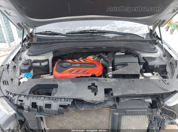5NMS3CAA7LH205814 2020 HYUNDAI SANTA FE Серебряный Вид сзади