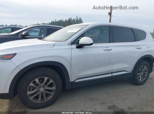 5NMS3CAD1LH169600 2020 HYUNDAI SANTA FE White 