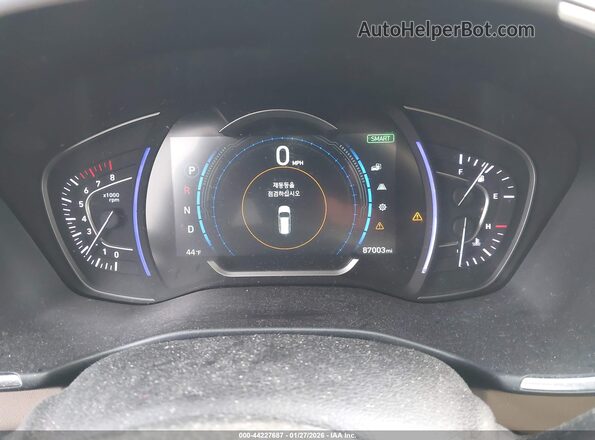 5NMS3CAD1LH169600 2020 HYUNDAI SANTA FE White უკანა სავარძლების ხედი