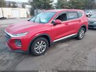 2020 Hyundai Santa Fe Sel Red vin: 5NMS3CAD2LH245647