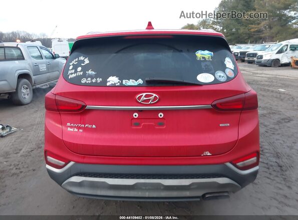 5NMS3CAD2LH245647 2020 HYUNDAI SANTA FE Red 